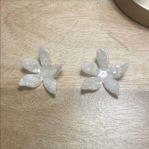 Lele Sadoughi Paper Lily Earrings